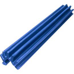 Причальный кранец Волна 120 градусов синий 800x160х140мм (ЗОУ-120-С)